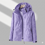 Veste Imperméable Coupe-Vent à Capuche pour Femme - Emilia Lane
