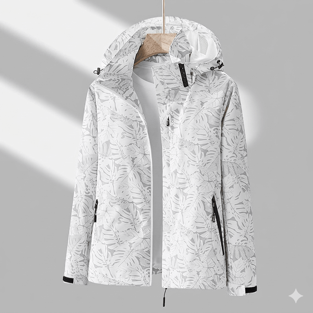 Veste Imperméable Coupe-Vent à Capuche pour Femme - Emilia Lane
