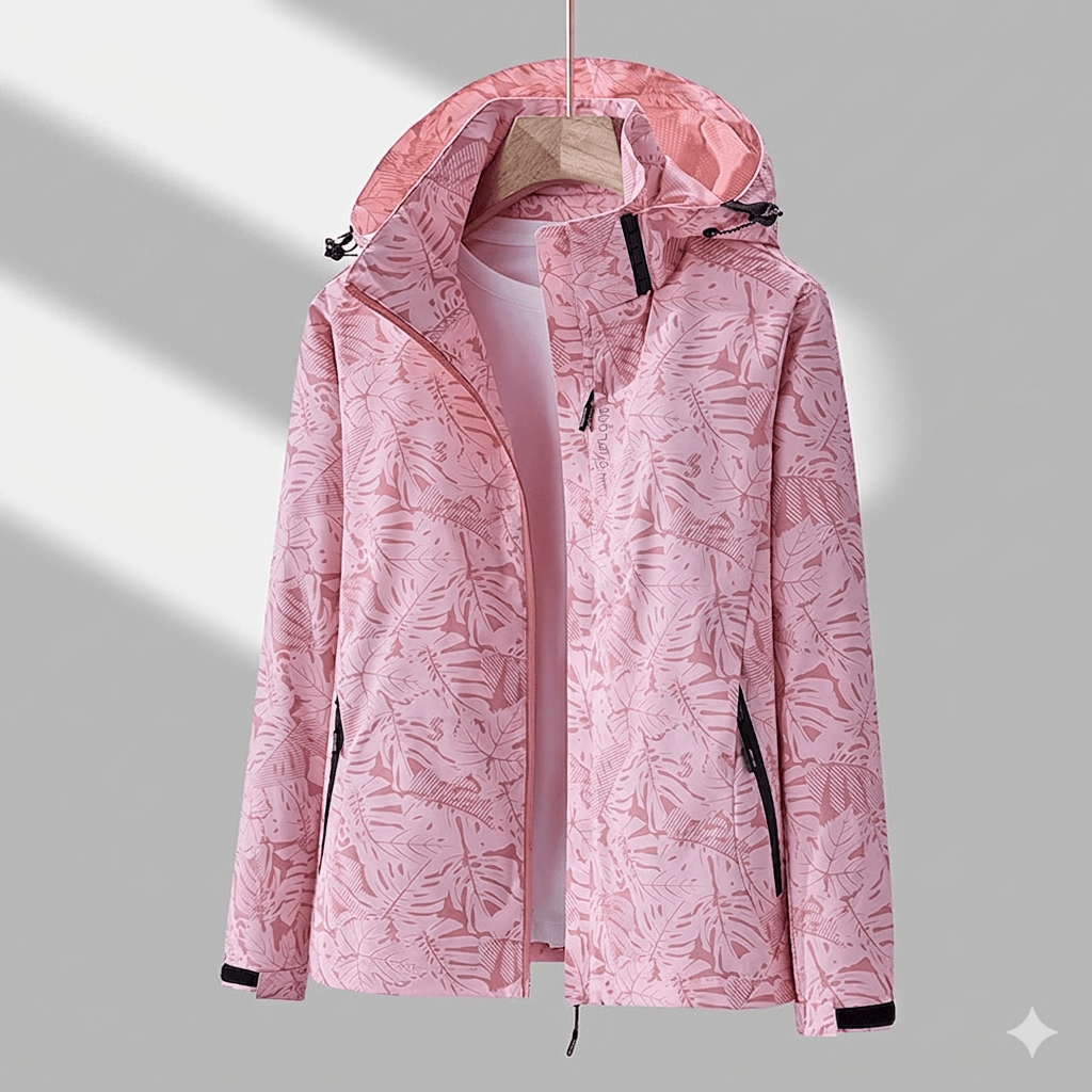 Veste Imperméable Coupe-Vent à Capuche pour Femme - Emilia Lane