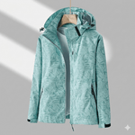 Veste Imperméable Coupe-Vent à Capuche pour Femme - Emilia Lane