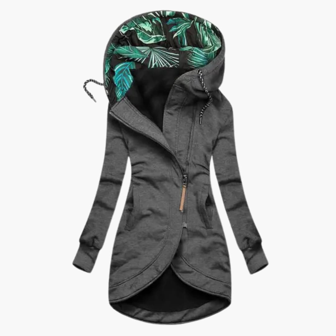 Veste Longue à Capuche pour Femme - Emilia Lane