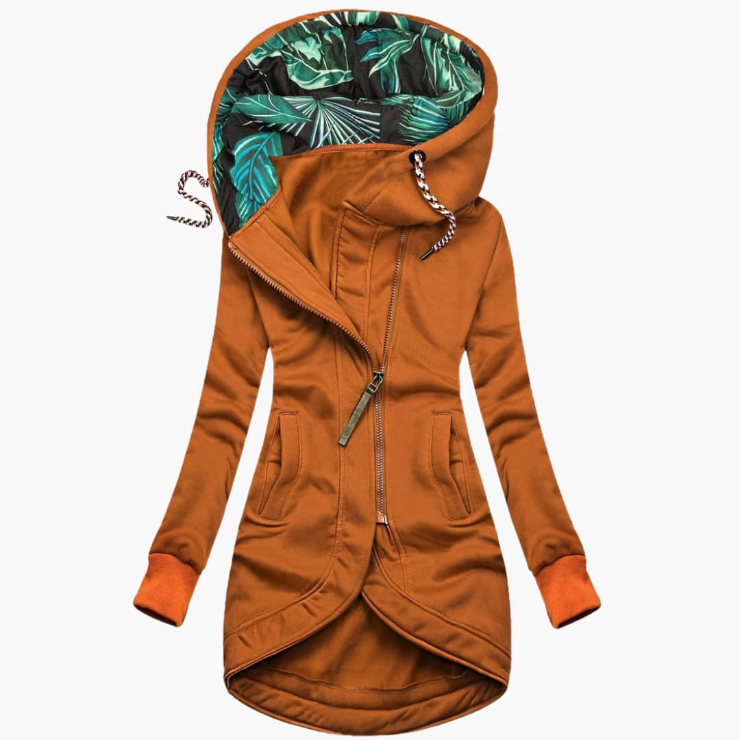 Veste Longue à Capuche pour Femme - Emilia Lane