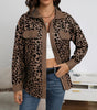 Veste Longue Imprimée Léopard pour Femmes - Emilia Lane