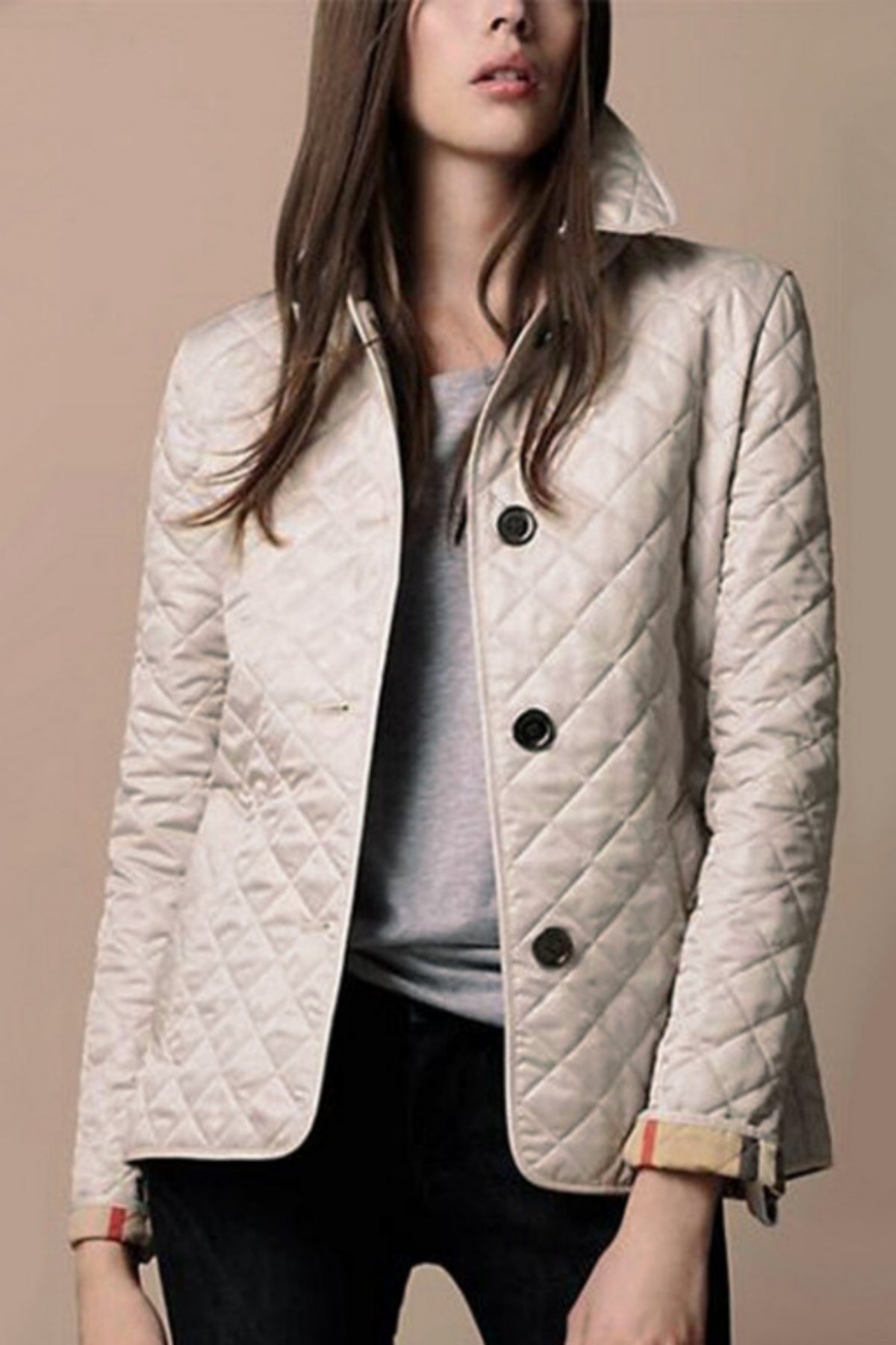 Veste Matelassée à Col Roulé pour Femme - Emilia Lane