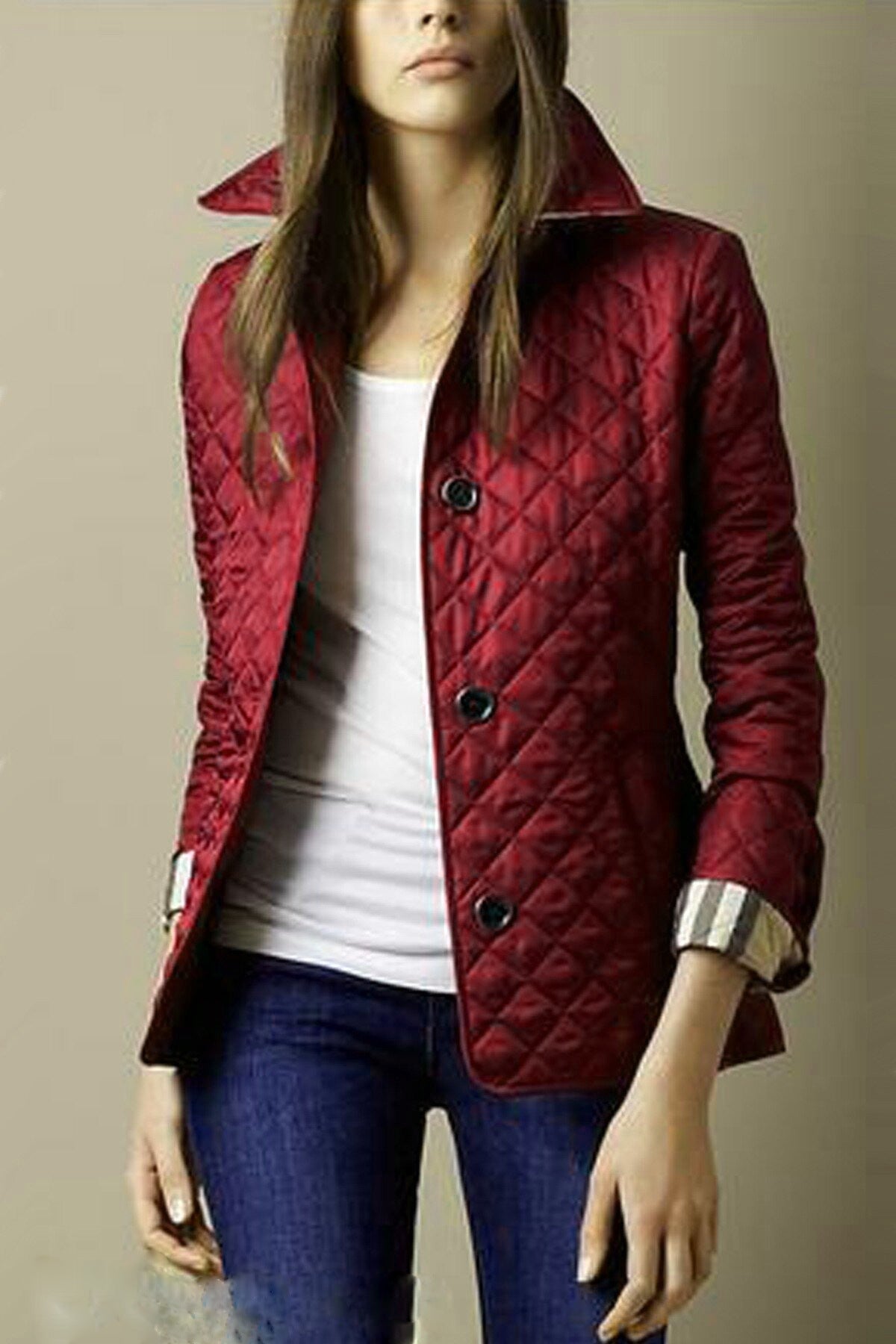Veste Matelassée à Col Roulé pour Femme - Emilia Lane