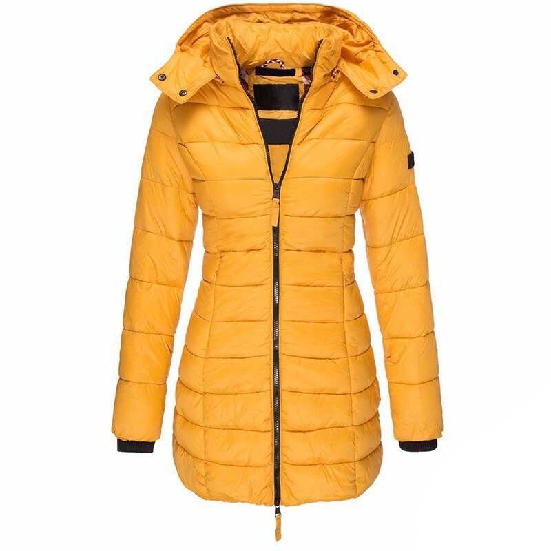 Veste Matelassée Longue pour Femmes - Emilia Lane