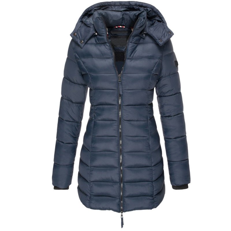 Veste Matelassée Longue pour Femmes - Emilia Lane
