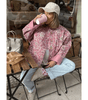Veste Matelassée Oversize Fleurie pour Femme - Emilia Lane