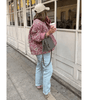 Veste Matelassée Oversize Fleurie pour Femme - Emilia Lane