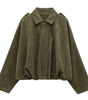 Veste Oversize en Suédine pour Femme - Emilia Lane