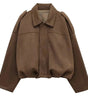 Veste Oversize en Suédine pour Femme - Emilia Lane