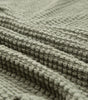 Robe T-Shirt en Tricot Waffle avec Fentes Latérales