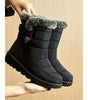 Botte Mi-Mollet en Fourrure pour Femme