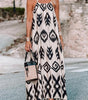 Robe d'Été Imprimée Aztèque pour Femmes
