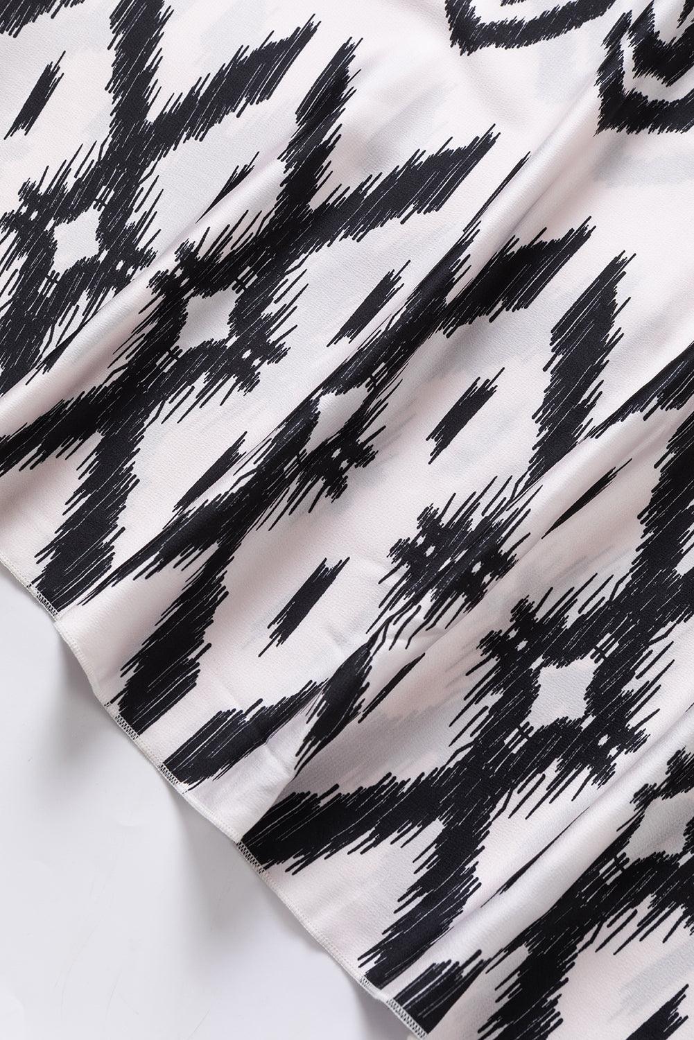 Robe d'Été Imprimée Aztèque pour Femmes