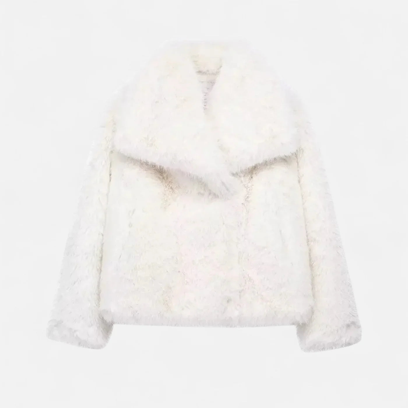 Manteau en fausse fourrure pour femme