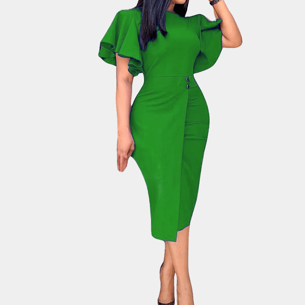 Robe Portefeuille Grande Taille pour Femmes