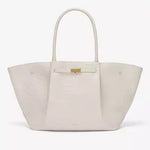 Oversized Luxury Handbag with Golden Closure for Women