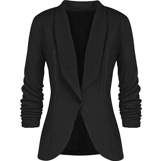 Veste Blazer Élégante à Manches Longues pour Femmes