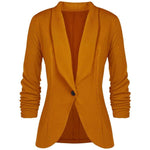 Veste Blazer Élégante à Manches Longues pour Femmes