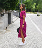 Robe d'Été Imprimée Floral pour Femmes