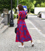 Robe d'Été Imprimée Floral pour Femmes