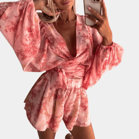 Robe d'Été Imprimé Floral pour Femmes