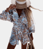 Robe d'Été Imprimé Floral pour Femmes