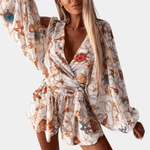 Robe d'Été Imprimé Floral pour Femmes