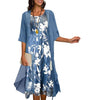 Robe d'Été Imprimé Floral pour Femmes