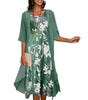 Robe d'Été Imprimé Floral pour Femmes