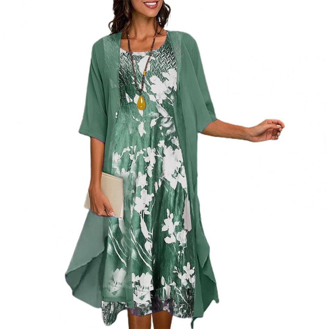 Robe d'Été Imprimé Floral pour Femmes