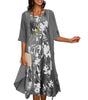 Robe d'Été Imprimé Floral pour Femmes