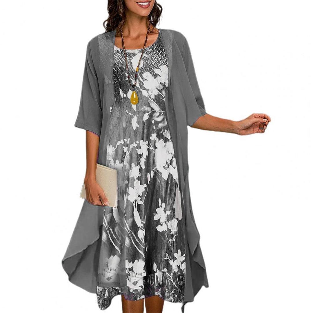Robe d'Été Imprimé Floral pour Femmes