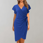 Robe d'Été Enveloppante pour Femmes