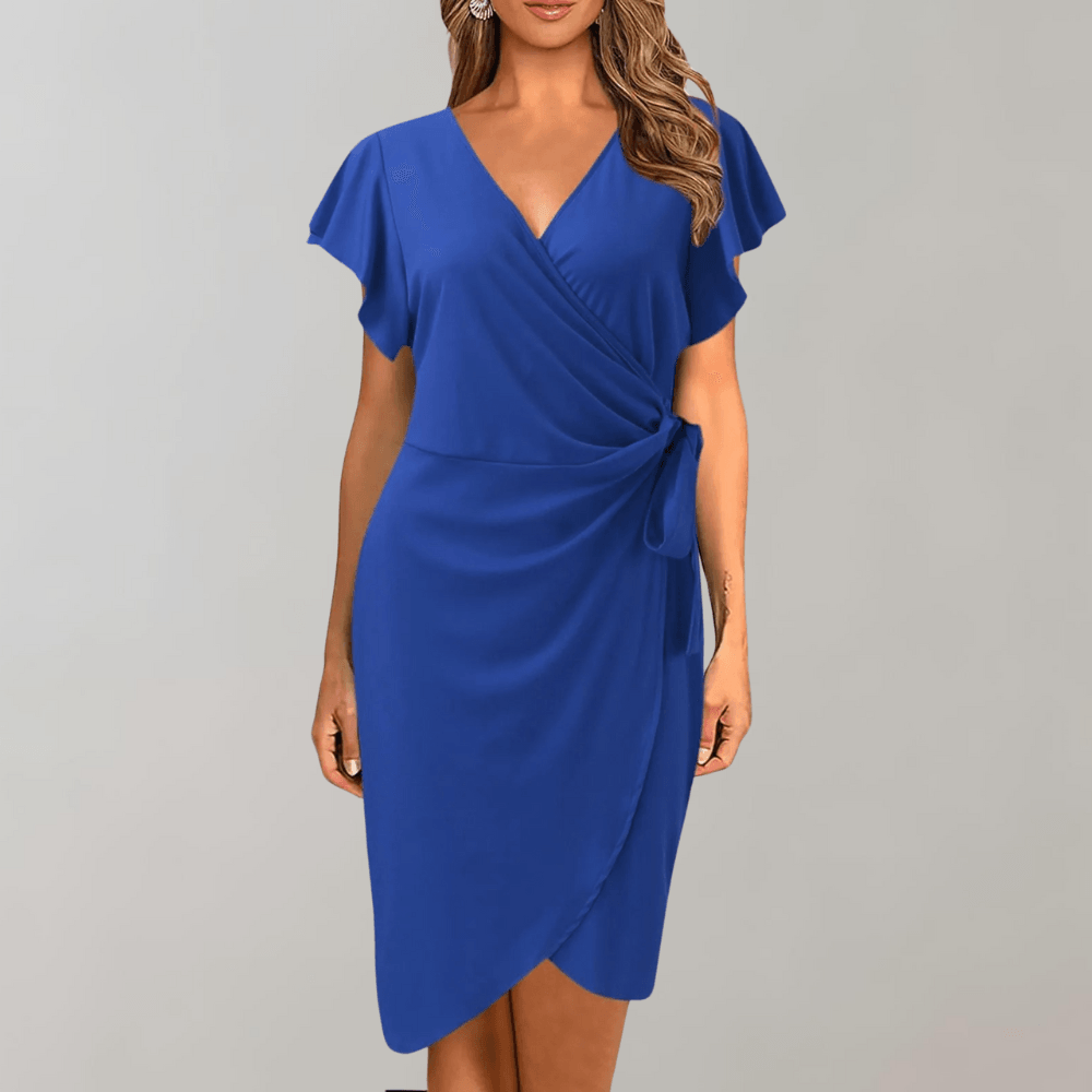 Robe d'Été Enveloppante pour Femmes