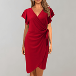Robe d'Été Enveloppante pour Femmes