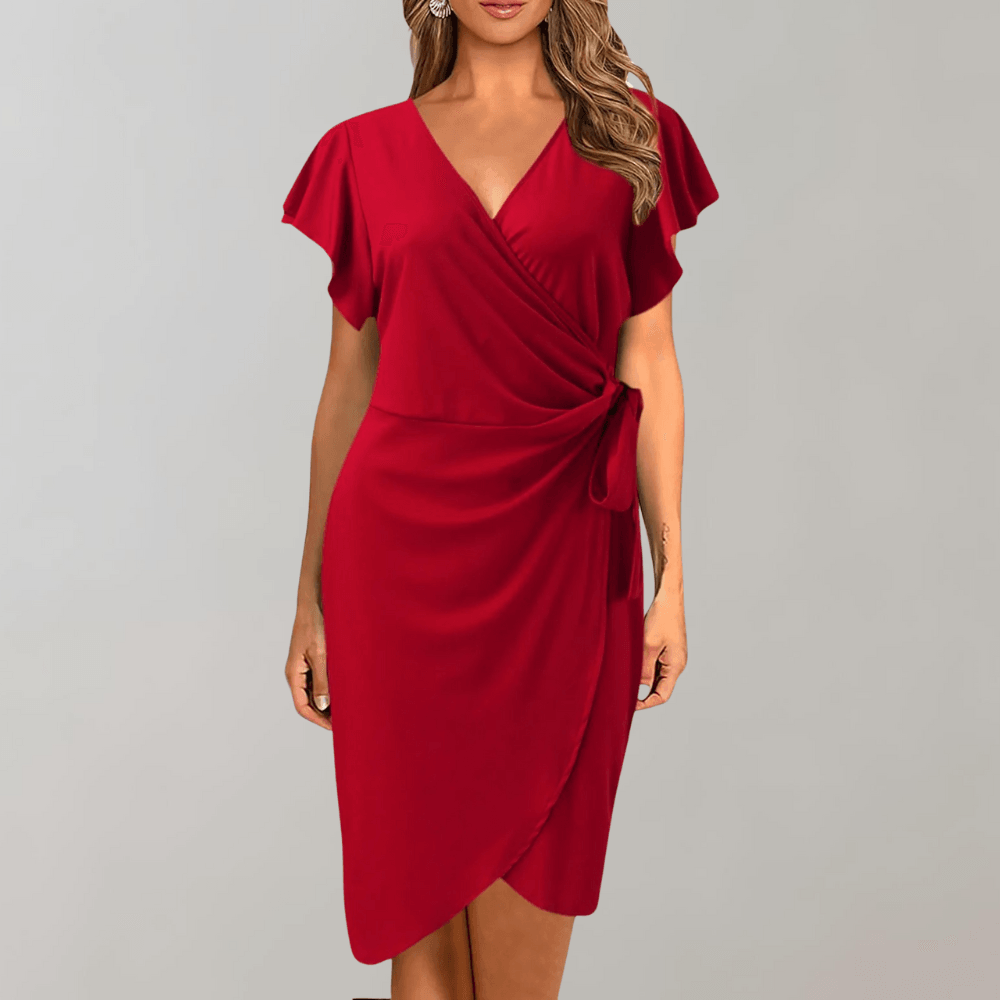 Robe d'Été Enveloppante pour Femmes