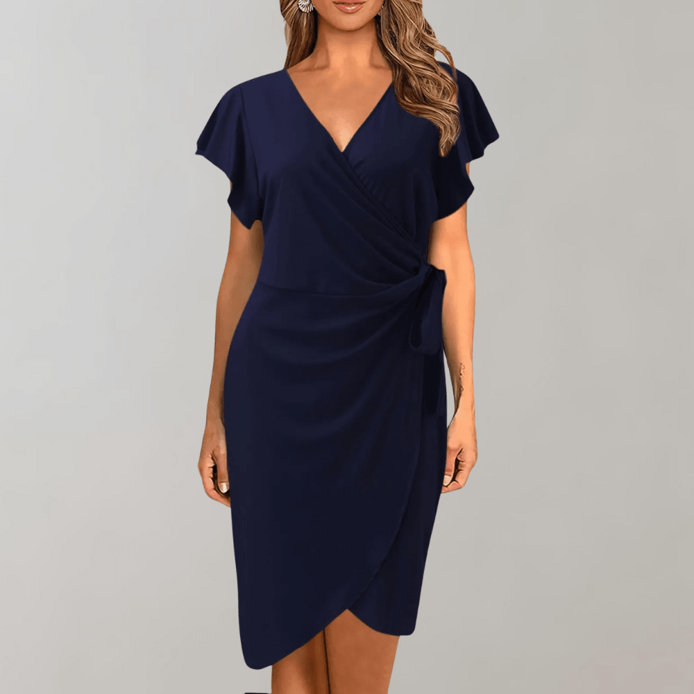 Robe d'Été Enveloppante pour Femmes