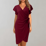 Robe d'Été Enveloppante pour Femmes