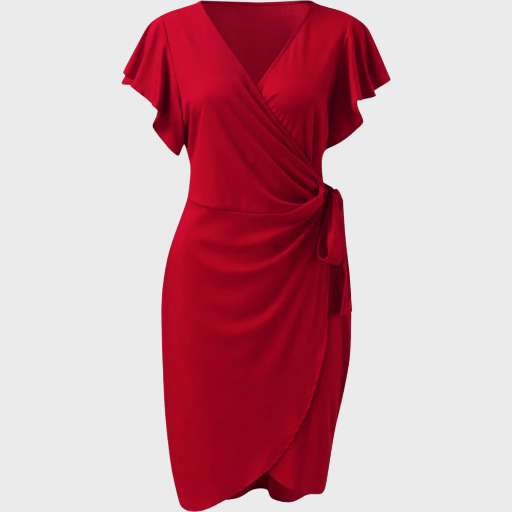 Robe d'Été Enveloppante pour Femmes